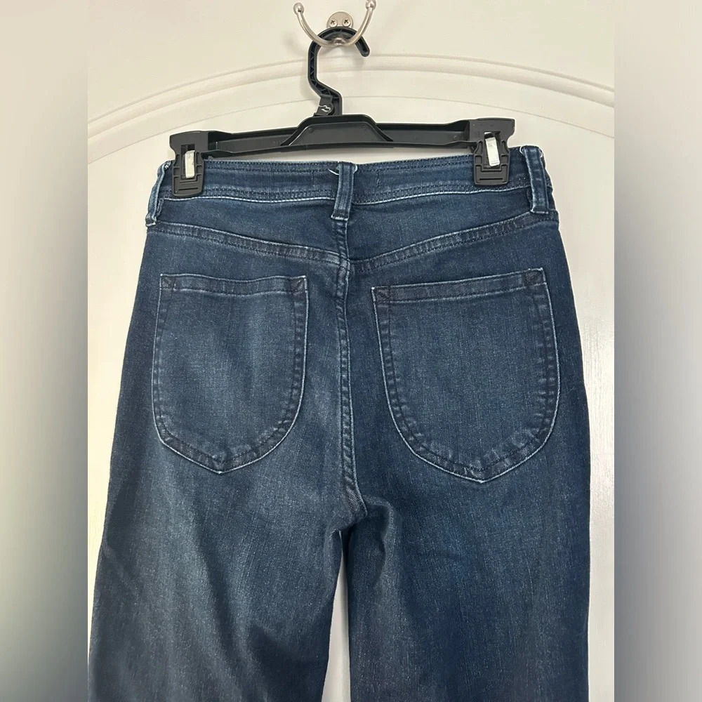 Free People 70s retro high rise Flare wide leg jeans size 27 - Picture 5 of 10